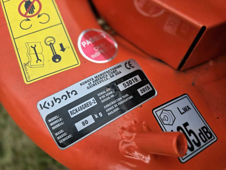 Kubota GR2120 – Kosiarka traktorek 4x4, stan IDEALNY, tylko 119,5 mth