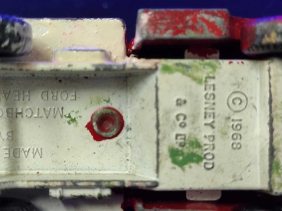 Antigo Camiao Matchbox 1968  Lesney No.71-C, Ford Heavy Wreck Truck
