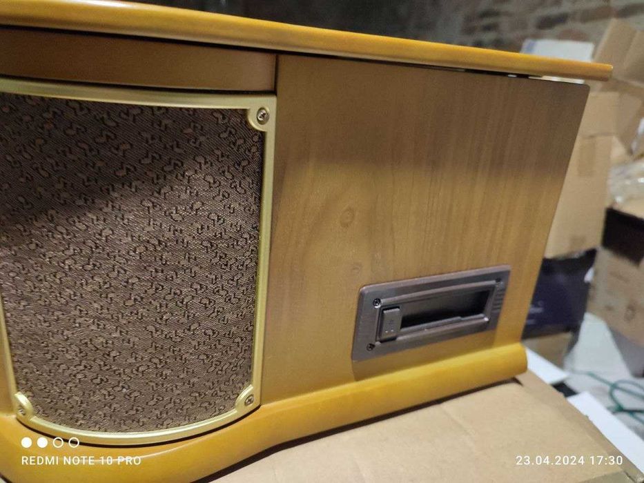 Виниловый проигрыватель вініловий програвач ретро  Auna Belle Epoque