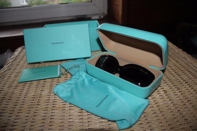 Nowe oryginalne okulary przeciwsłoneczne Tiffany & Co