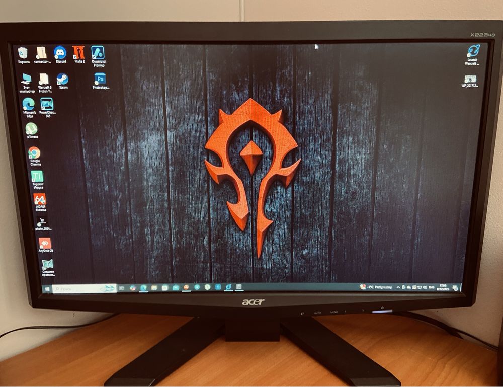 Монітор Acer X223hq Gaming monitor