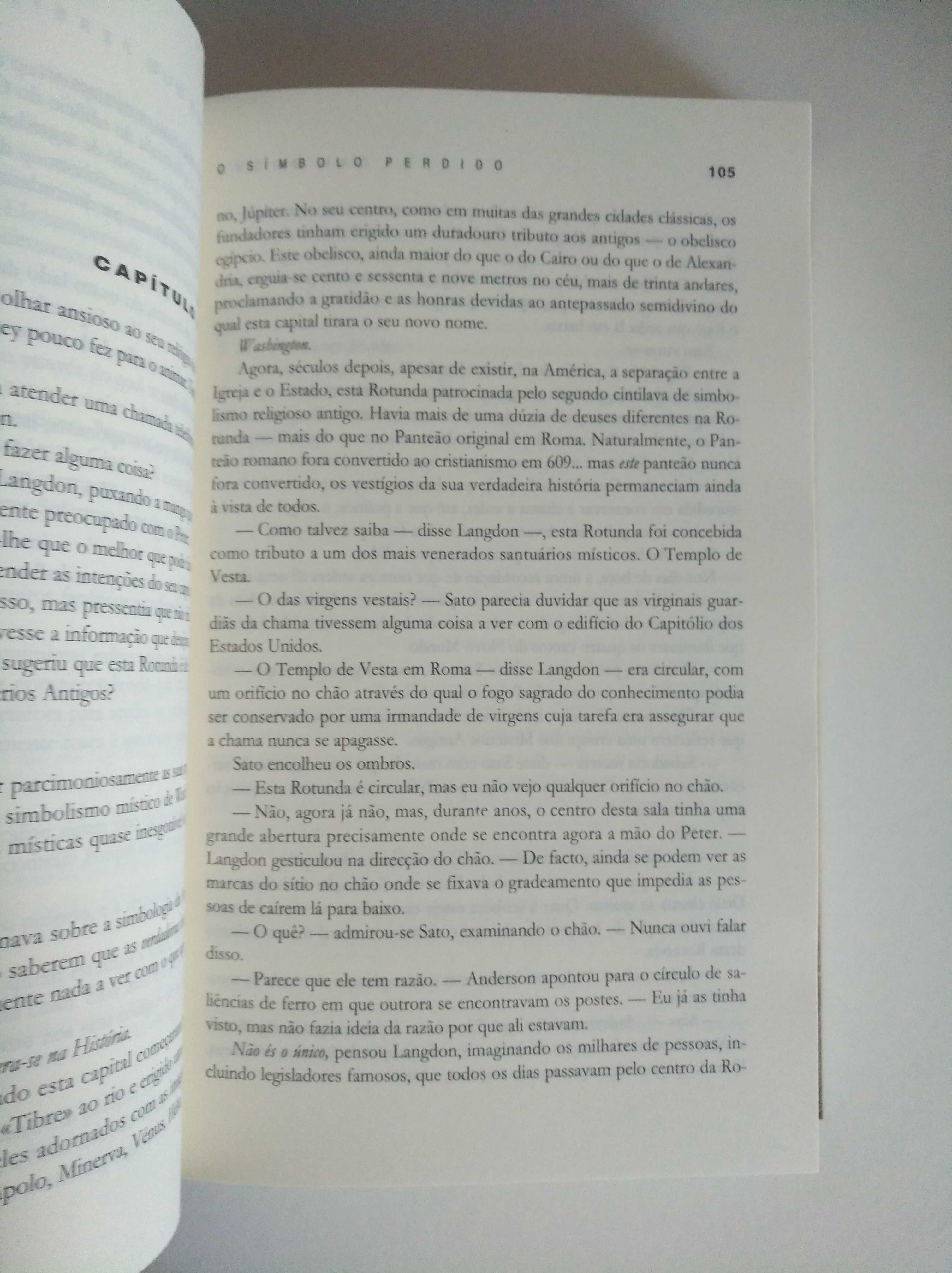 Livro "O Símbolo Perdido", de Dan Brown