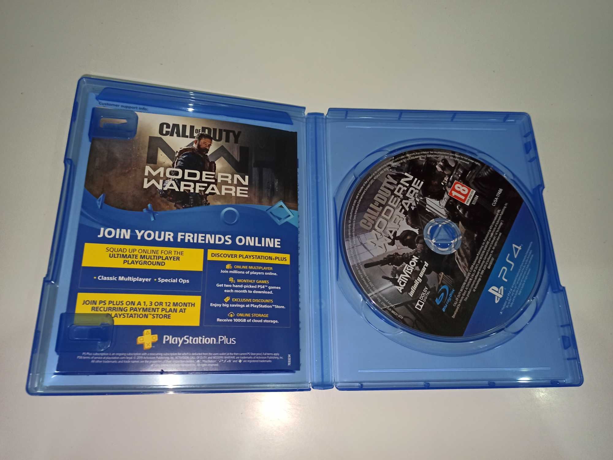 ps4 CALL OF DUTY MODERN WARFARE strzelanka kultowa wojna współczesna