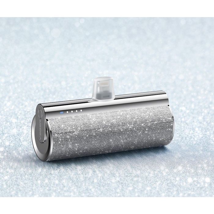 VEGER powerbank 5000 mAh z wbudowanym złączem Typ C PD QC3.0 2,4A 12W