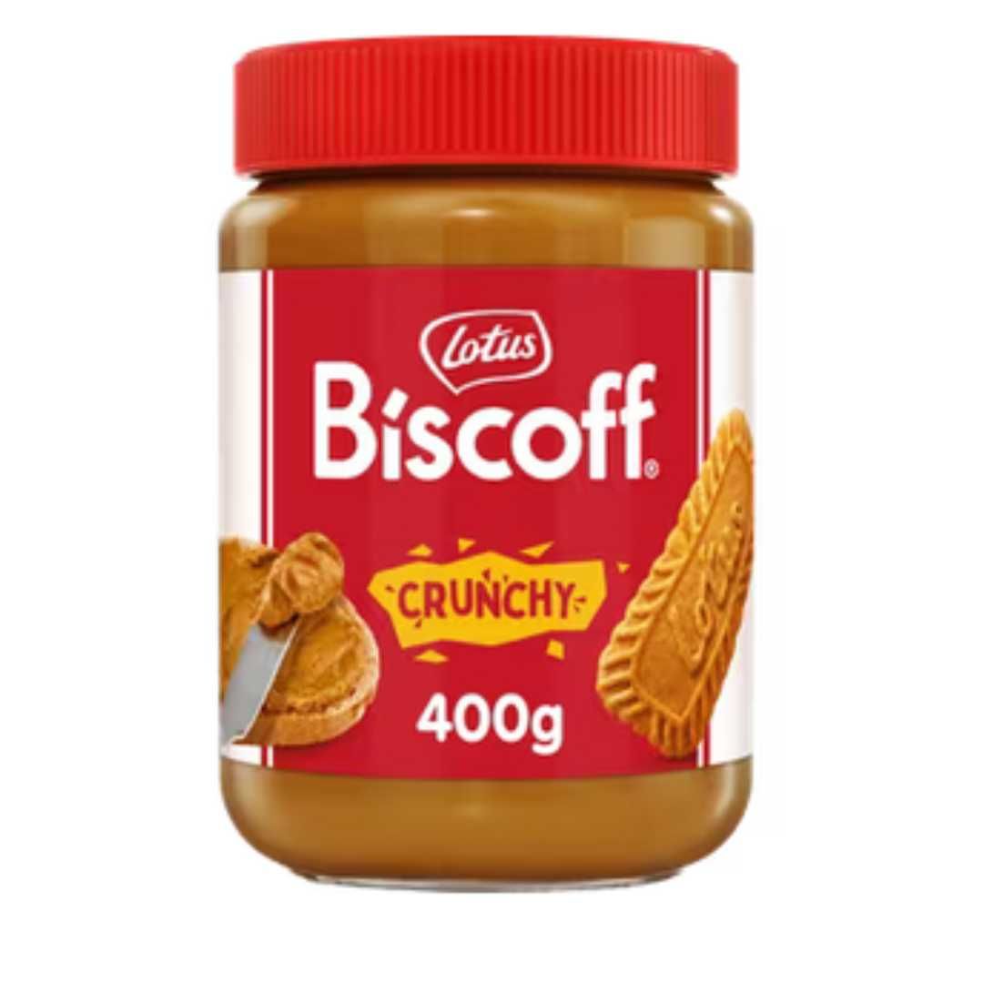 Krem Lotus Biscoff Crunchy - 400g - Wyjątkowo chrupiący!