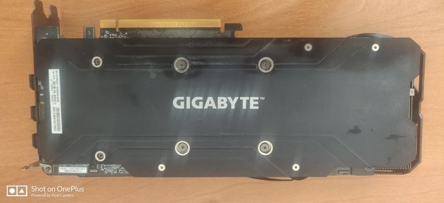Відеокарта Gigabyte geforce gtx1060