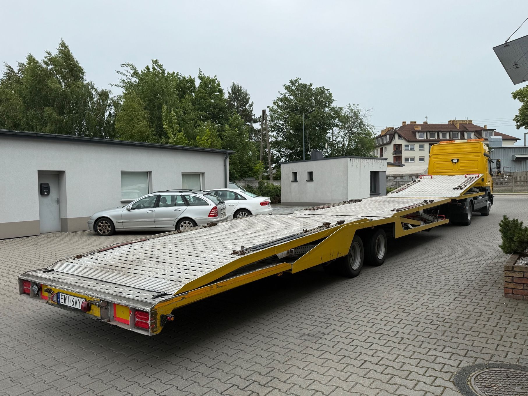 Mercedes-Benz Atego  Autotransporter Kuvvetli FVG FMS Lohr Zadbany Okazja !!
