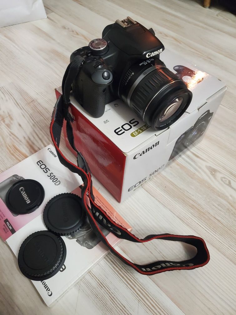 Продам дзеркальний фотоапарат canon eos 500d