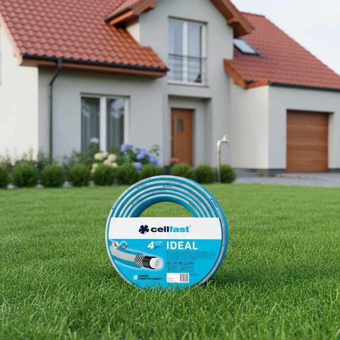 Wąż ogrodowy elastyczny do podlewania CELLFAST 1/2'' 50m 4 warstwy NEW