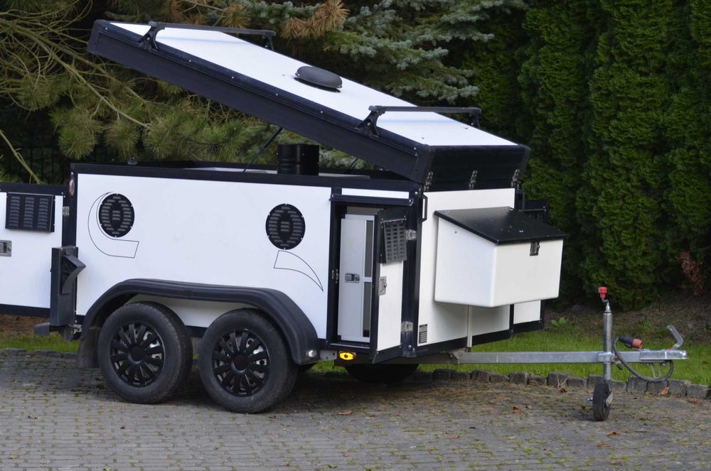 Przyczepa do przewozu 4 psów WT Metal