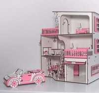 Будиночок ігровий ляльковий мебльований ЛОЛ Дім з гаражем і машинкою