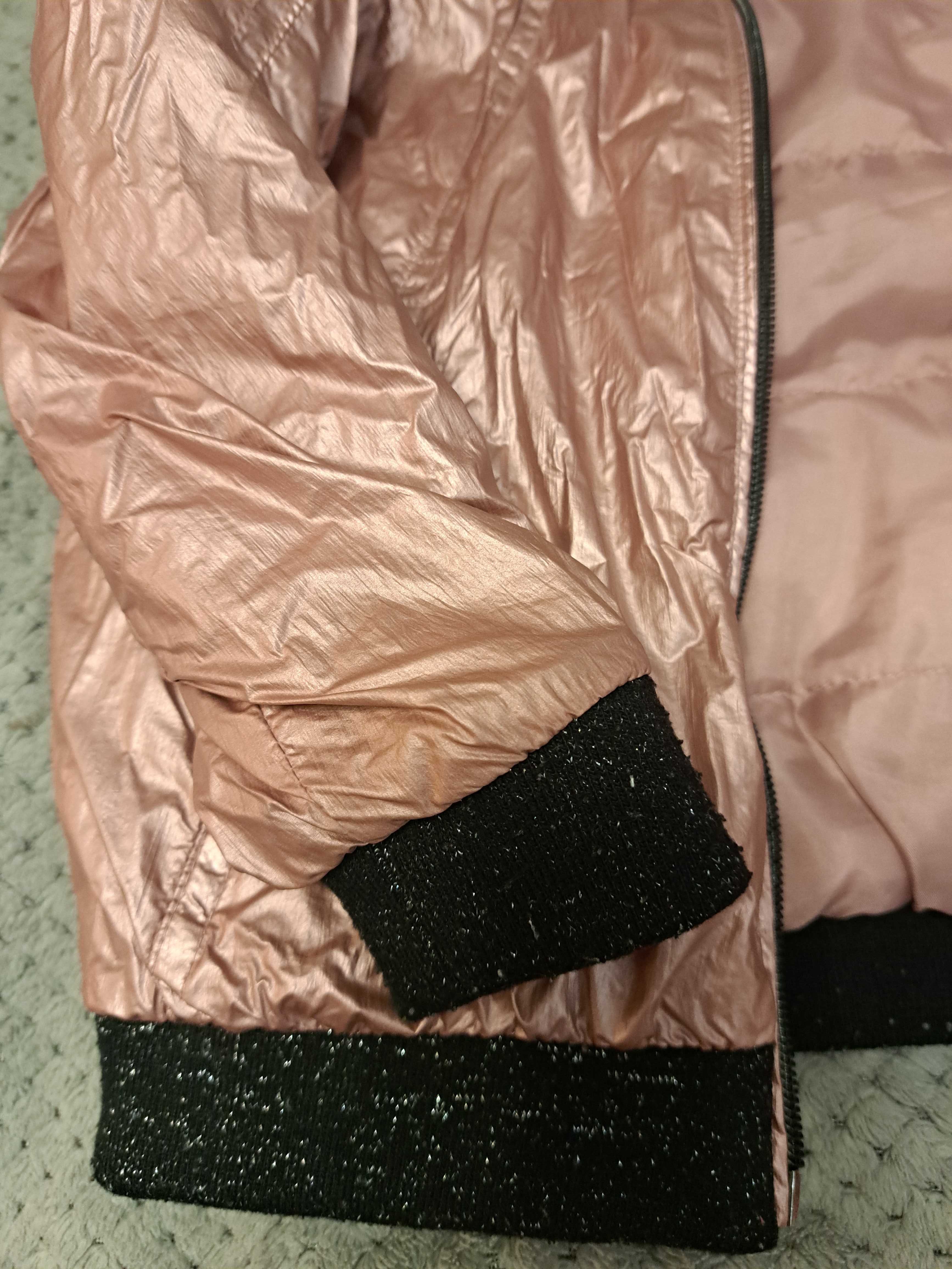 Kurtka przejściowa COCCODRILLO r 110 dla dziewczynki róż pink
