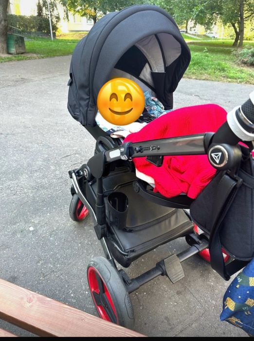 Wózek dziecięcy Junama 4w1 Diamond S-Line v2 01, fotelik, isofix