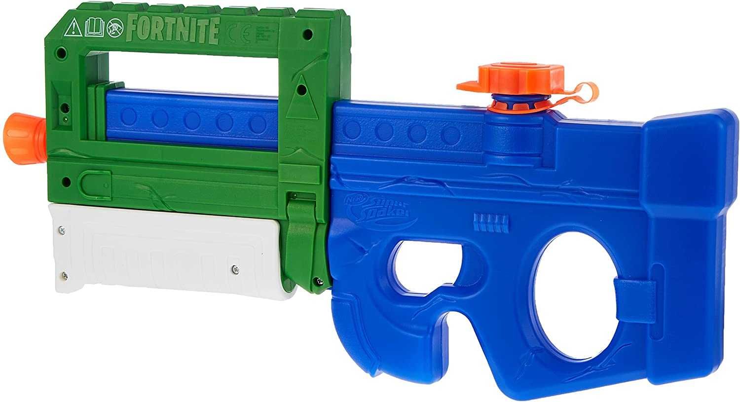 Водный Нерф Nerf Super Soaker Fortnite Compact SMG E9963 Эко упаковка