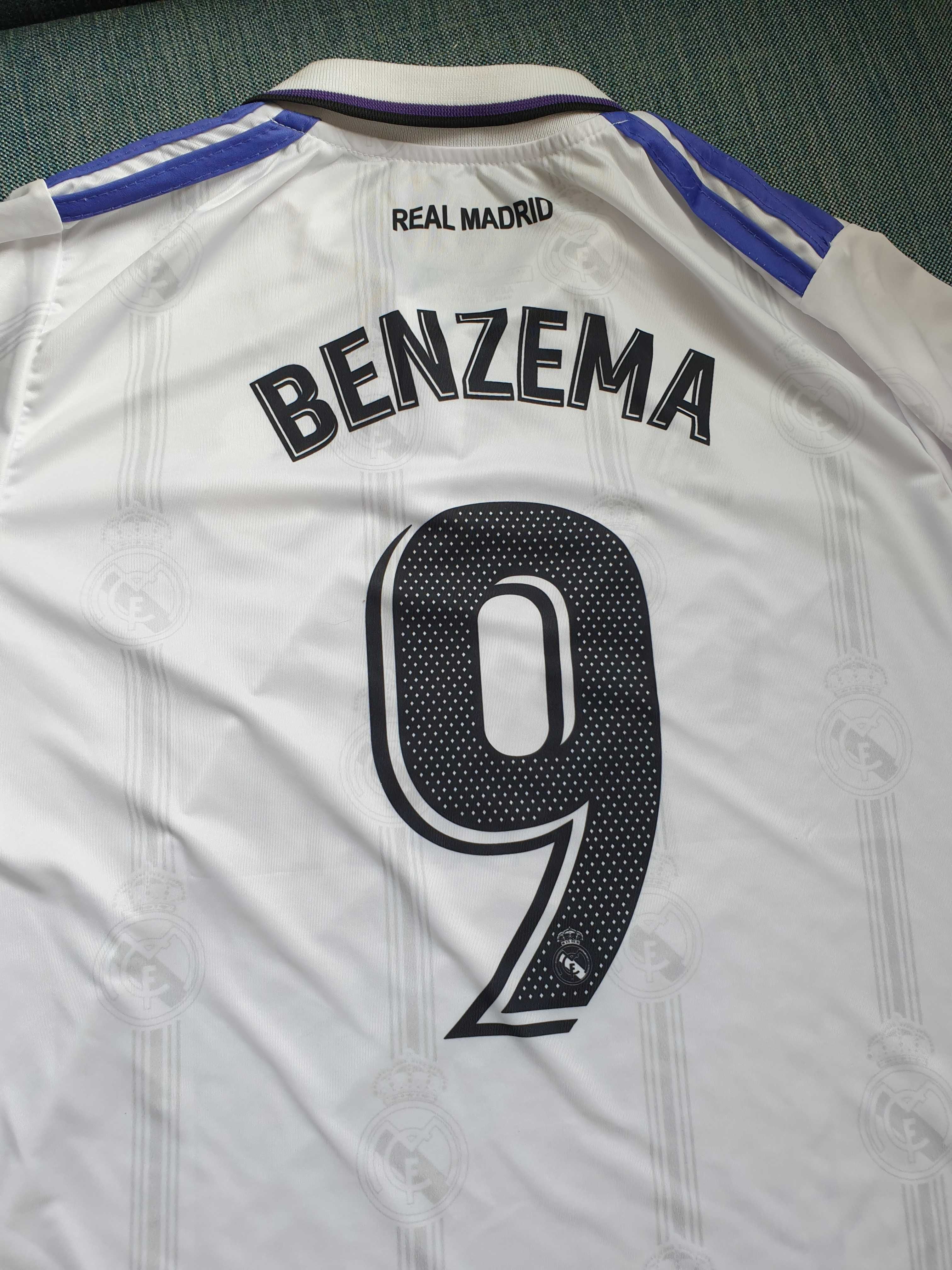 Koszulka Tshirt Karim Benzema Real Madryt roz L