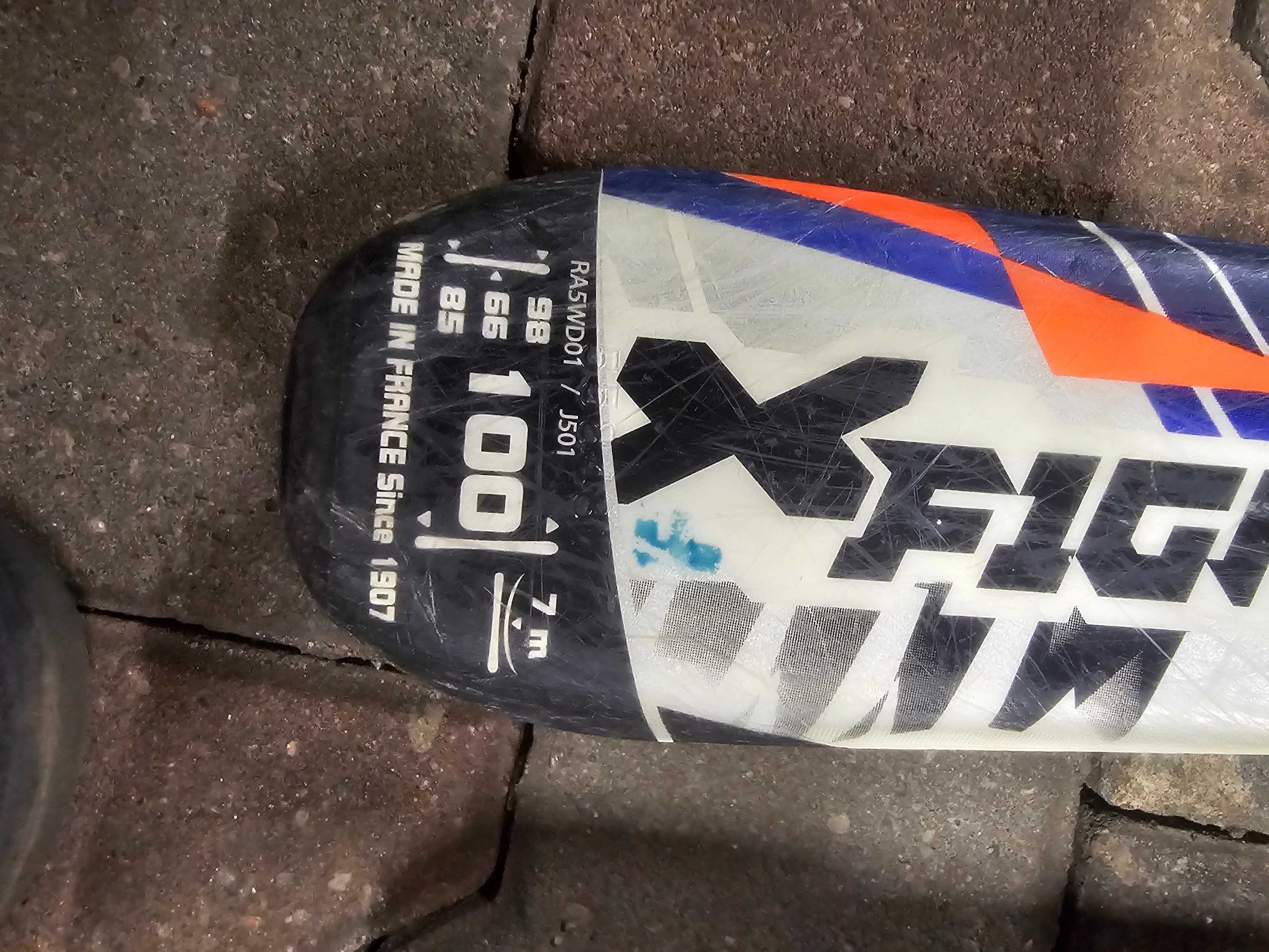 Narty dziecięce Rossignol 100cm + buty i kijki