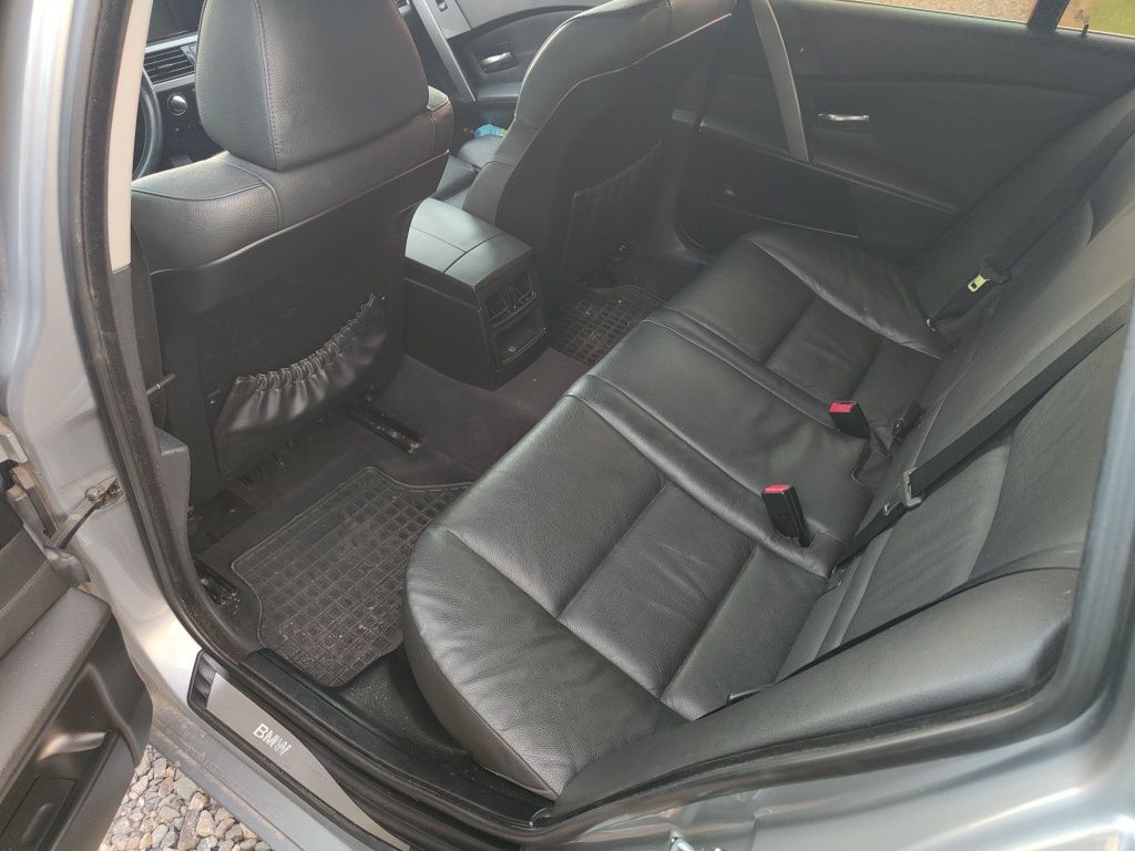 BMW e61 525d 2.5D CHIP 211KM 2004r Automat Skóra ALU 18 ZAMIANA