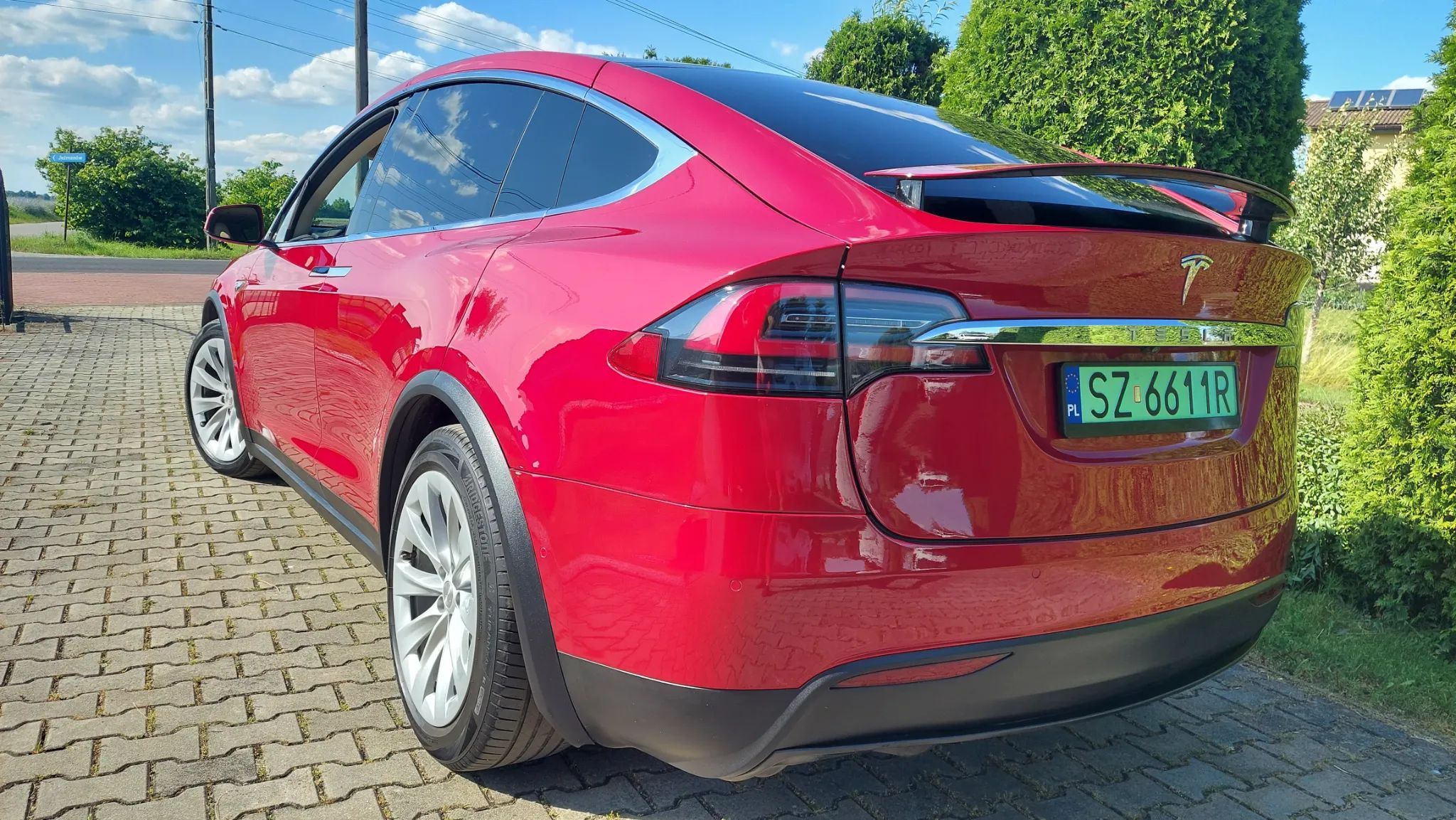 Tesla Model X DOŻYWOTNIE DARMOWE ładowanie na pojazd X90D, CCS, Europa Po serwisie !