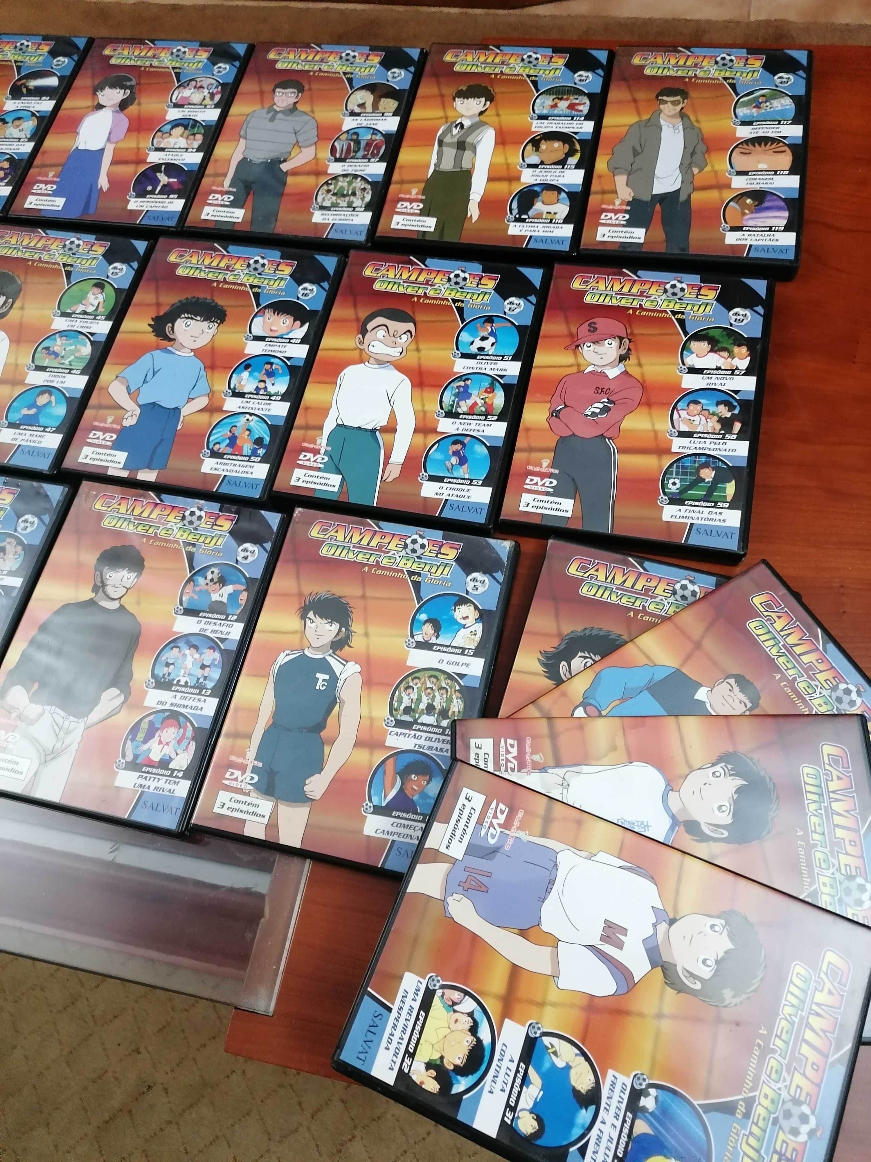 Coleção dvds oliver e benji originais