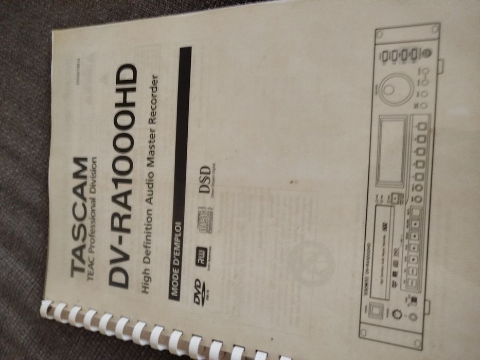 Tascam DV-RA1000HD Gravador de CDs