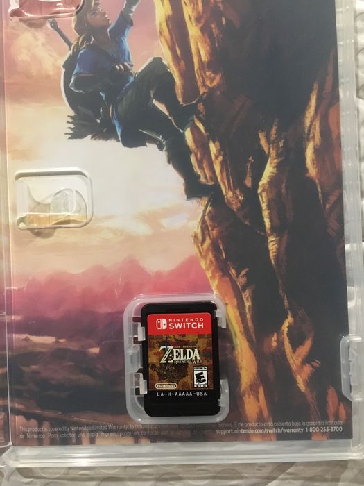 The legend of zelda breath of the wild nintendo switch