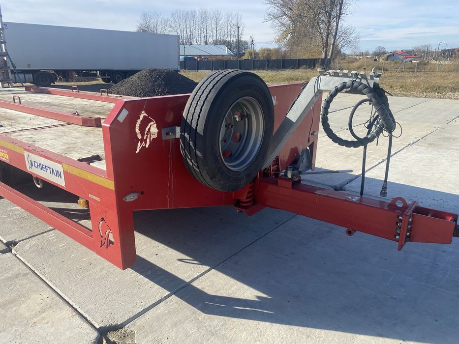 Przyczepa niskopdwoziowa tridem - jak nowa okazja