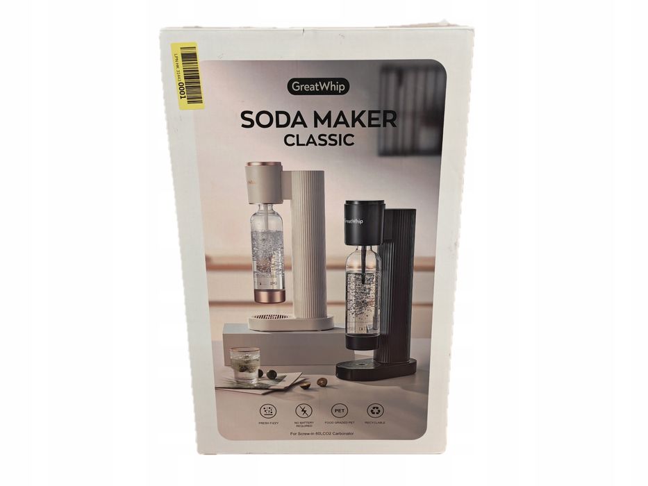 Soda maker greatwhip classic urządzenie do robienia napojów gazowanych