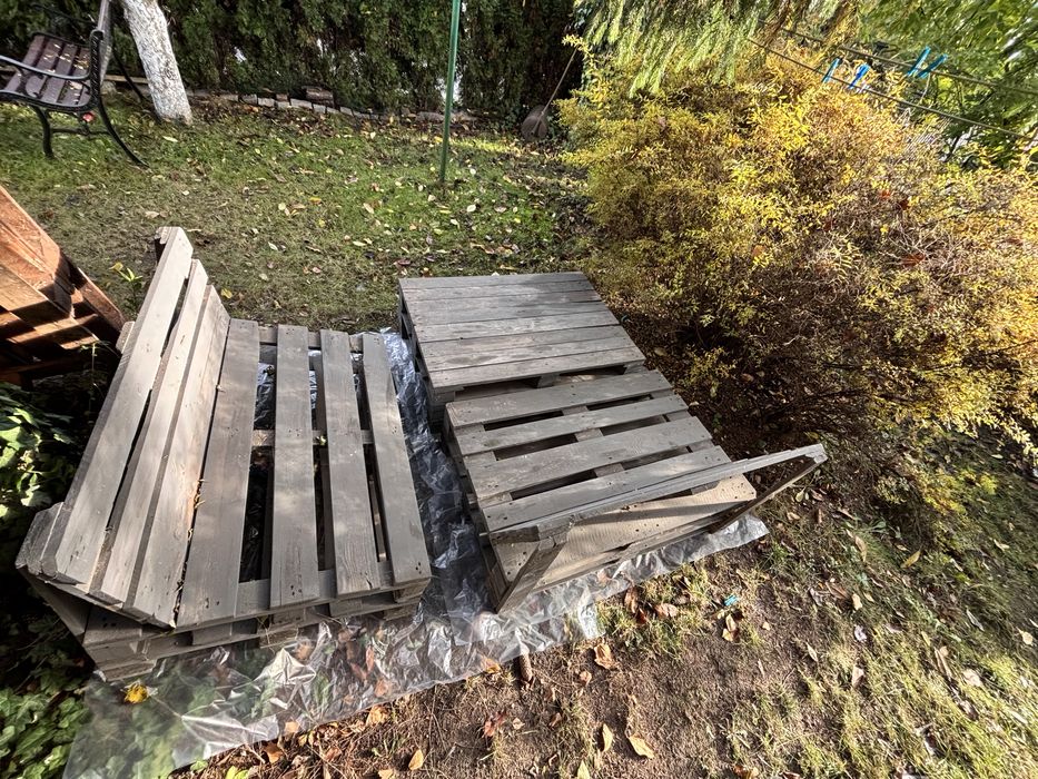 Zestaw mebli z palet