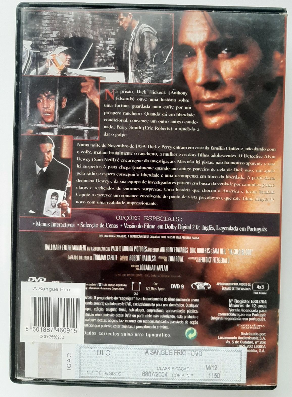 DVD "A Sangue Frio"