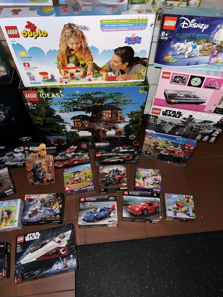 Lego MEGA haul de sets descontinuados, novos a excelentes precos