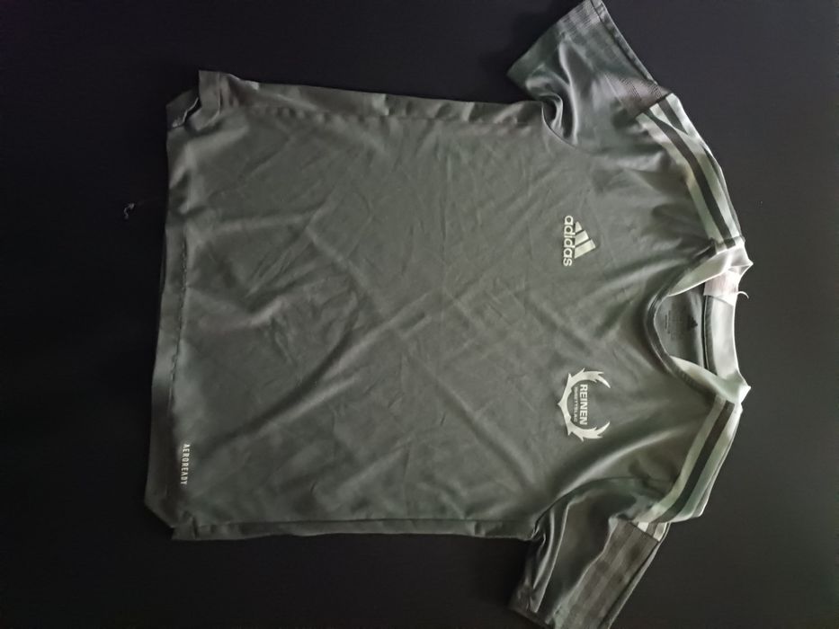 Koszulka adidas Sportowa szara 164/ 14 lat