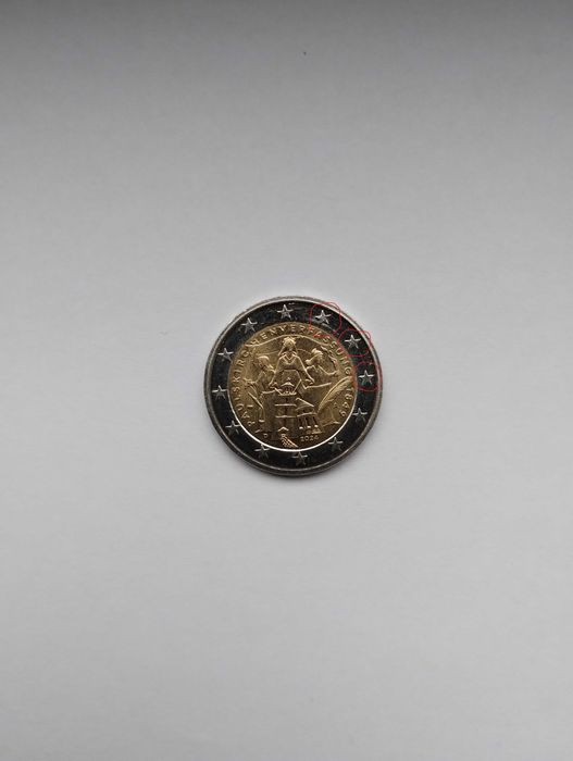 Sprzedam monetę okolicznościową - destrukt  2 EURO z 2024r.