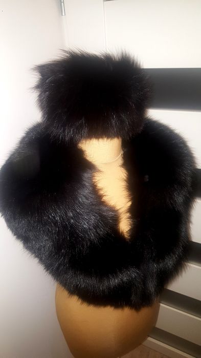 Czapka Szal Etola naturalny LIS