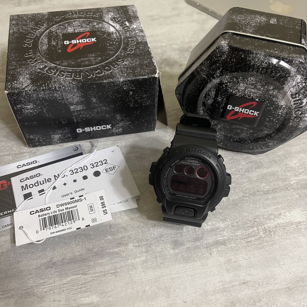 Часы наручные Casio G-Shock DW-6900MS-1