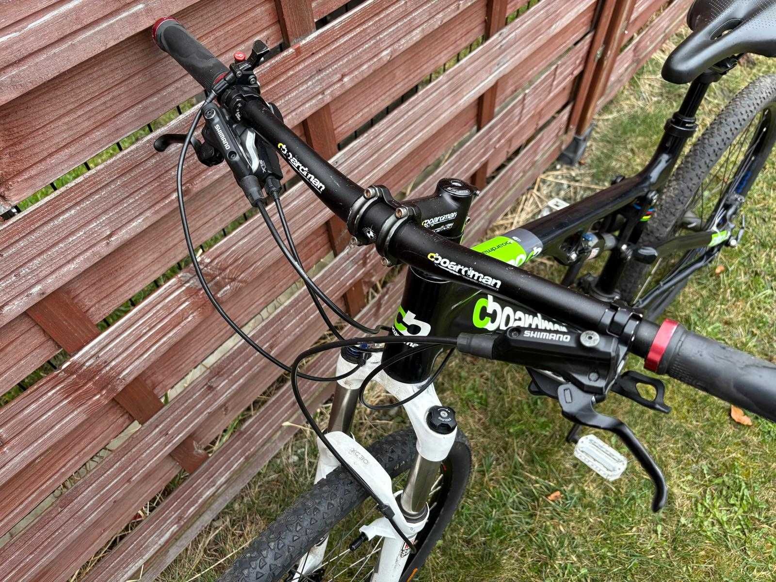 Rower Brytyjskiej marki cboardman PRO FULL MTB Rox Shox L