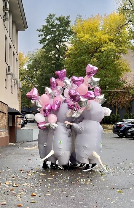 Прокат надувний костюм пацюк, криса, миша