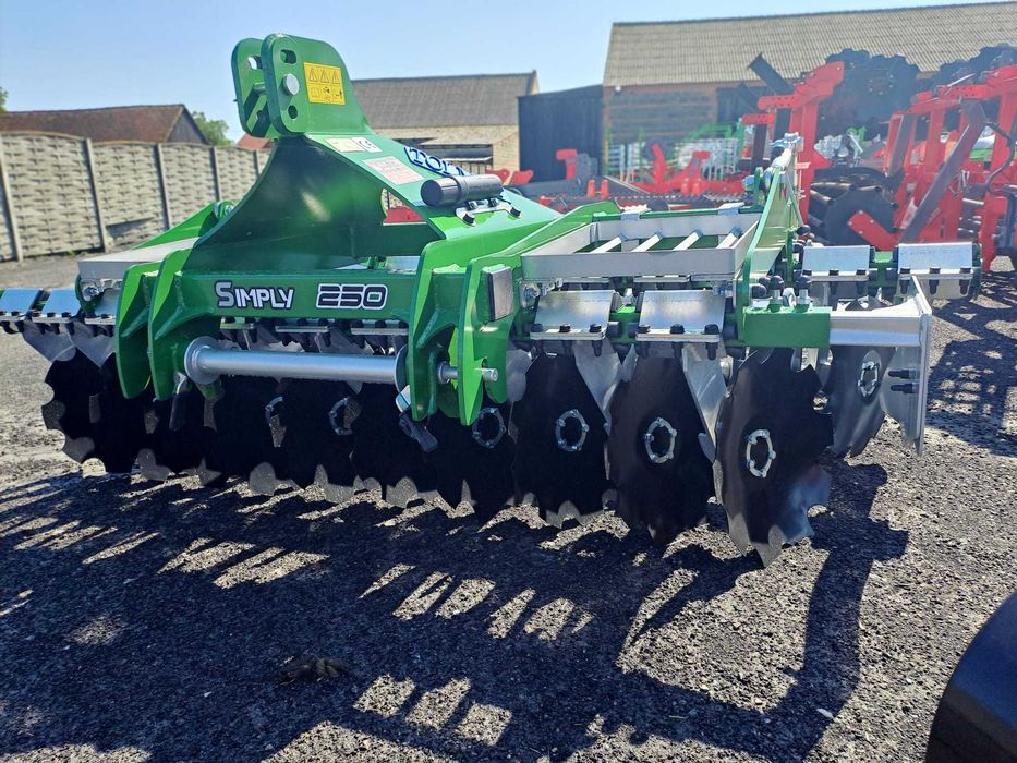 Brona talerzowa SMART talerzówka kompaktowa 1,6 do 3m TOLMET simply