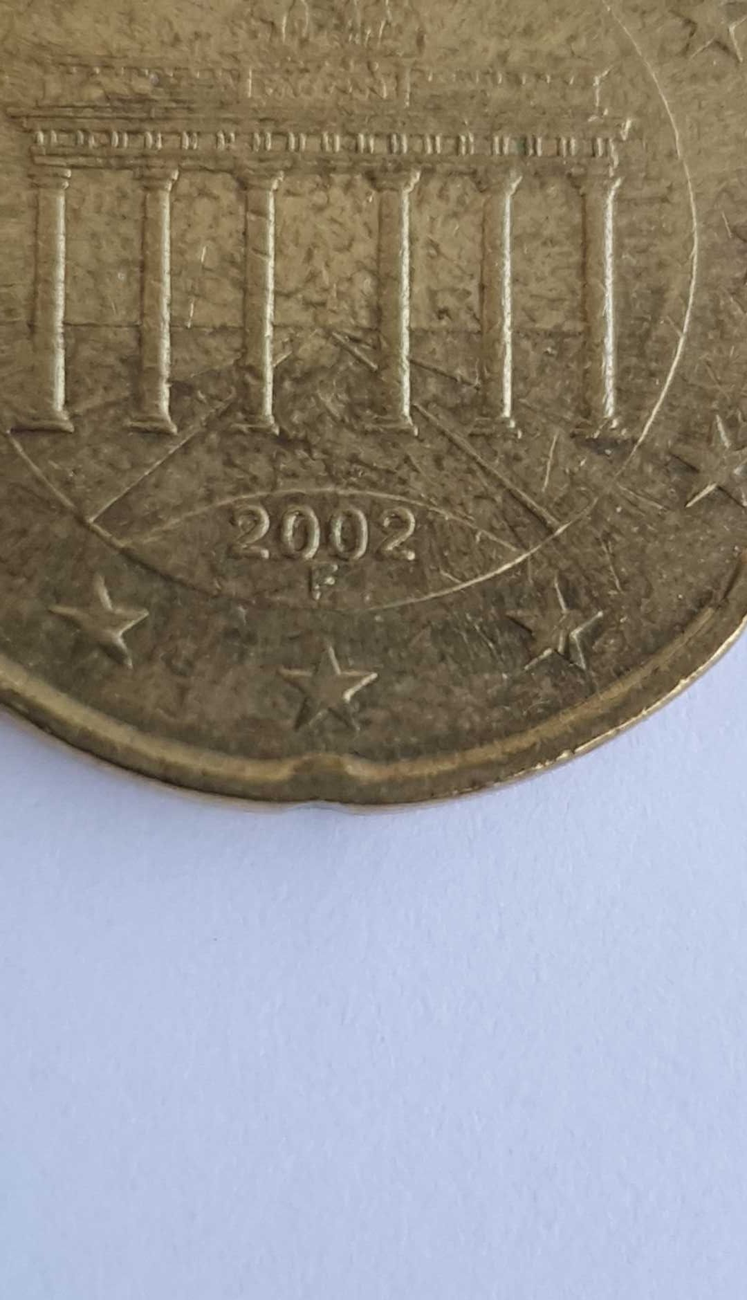 20 центов 2002 г А и F