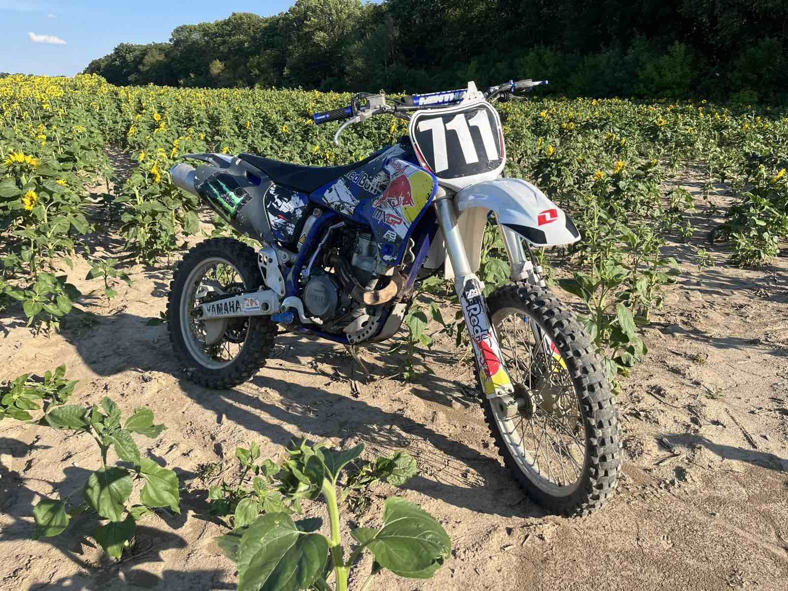 Мотоцикл Yamaha 450 yz cross