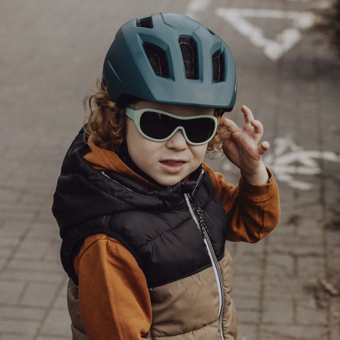 Okulary Rowerowe Dziecięce Force Pokey Gn