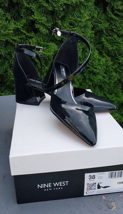 Buty lakier damskie 38