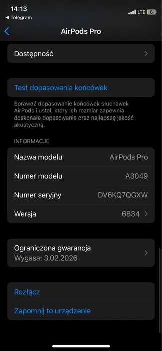 AirPods Pro 2 ANC 2023 USB-C Nowe Oryginalne Gwarancja