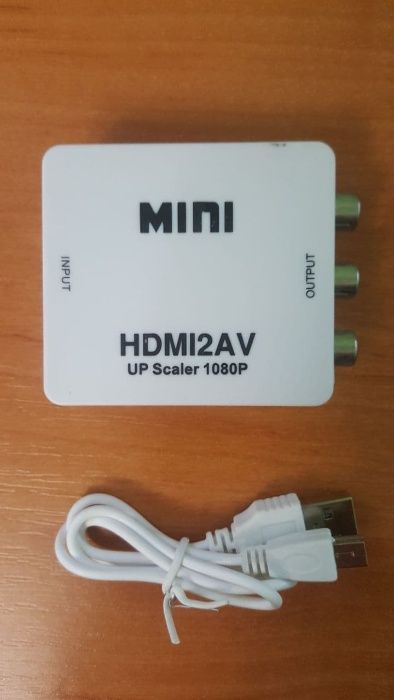 Адаптер HDMI 2 AV переходник конвертер