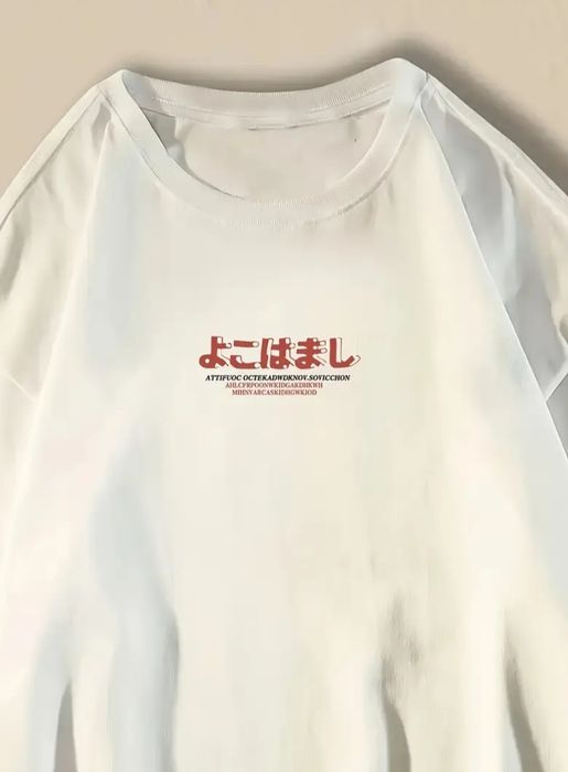 футболка с принтом мужская/женская (короткий рукав)