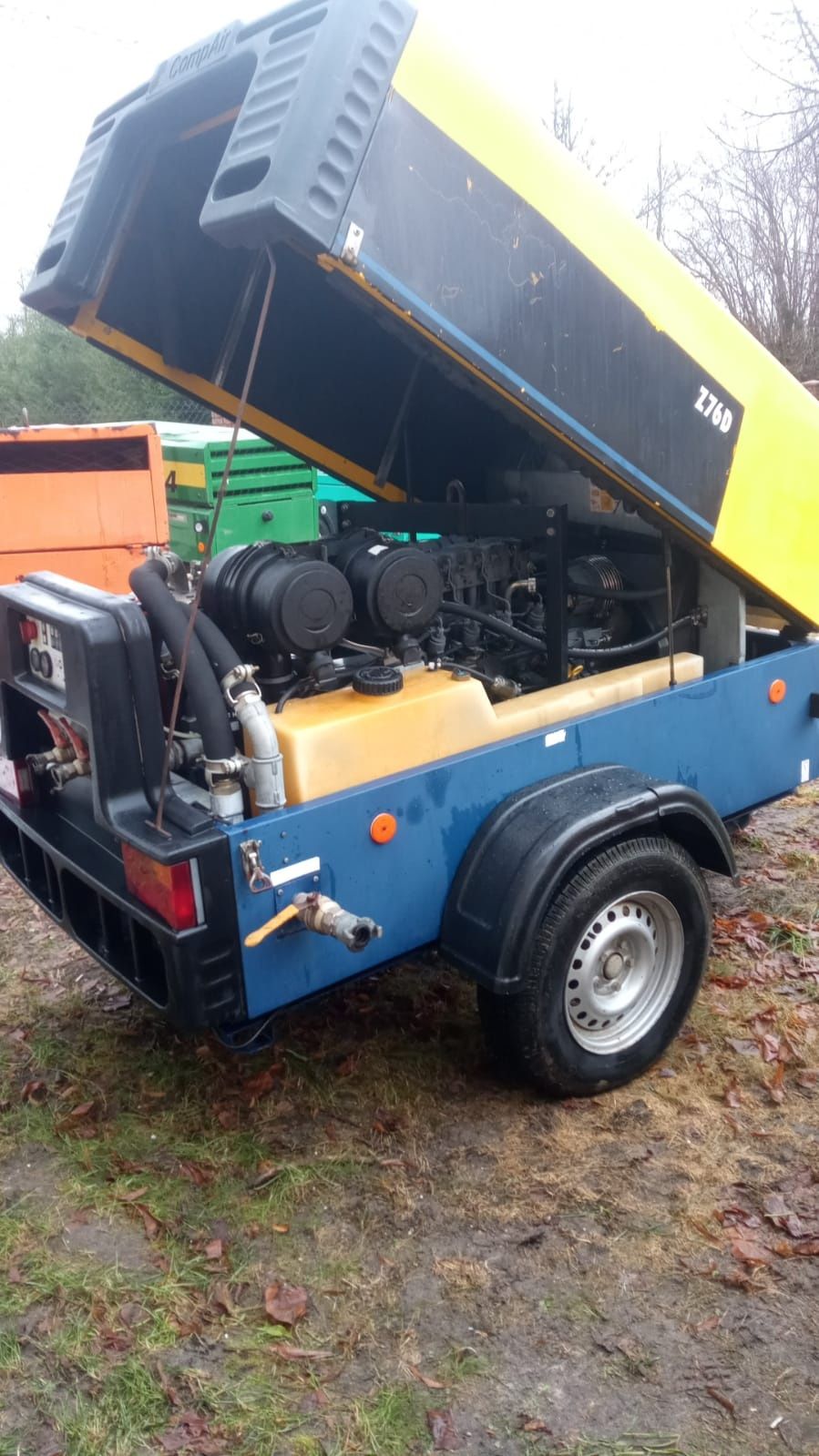 Kompressor sprężarka Compair C 76 Rok 2007 TRANSPORT