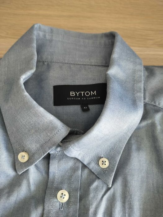Bytom Koszula męska 3XL bawełna niebieska elegancka 43 perełka
