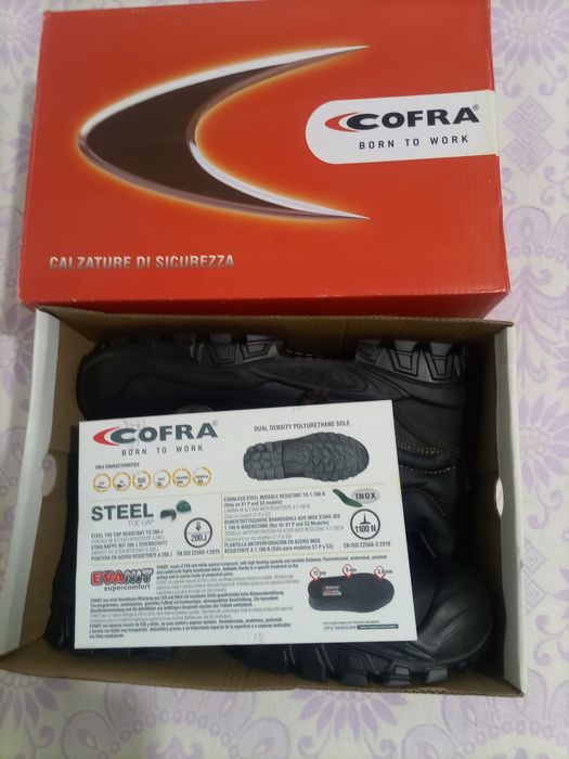 Botas de trabalho marca COFRA