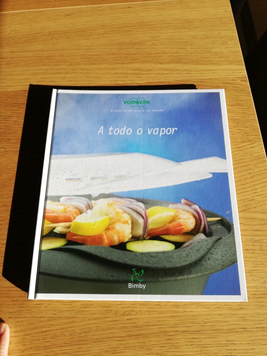 Livro Bimby A Todo o vapor - portes incluídos