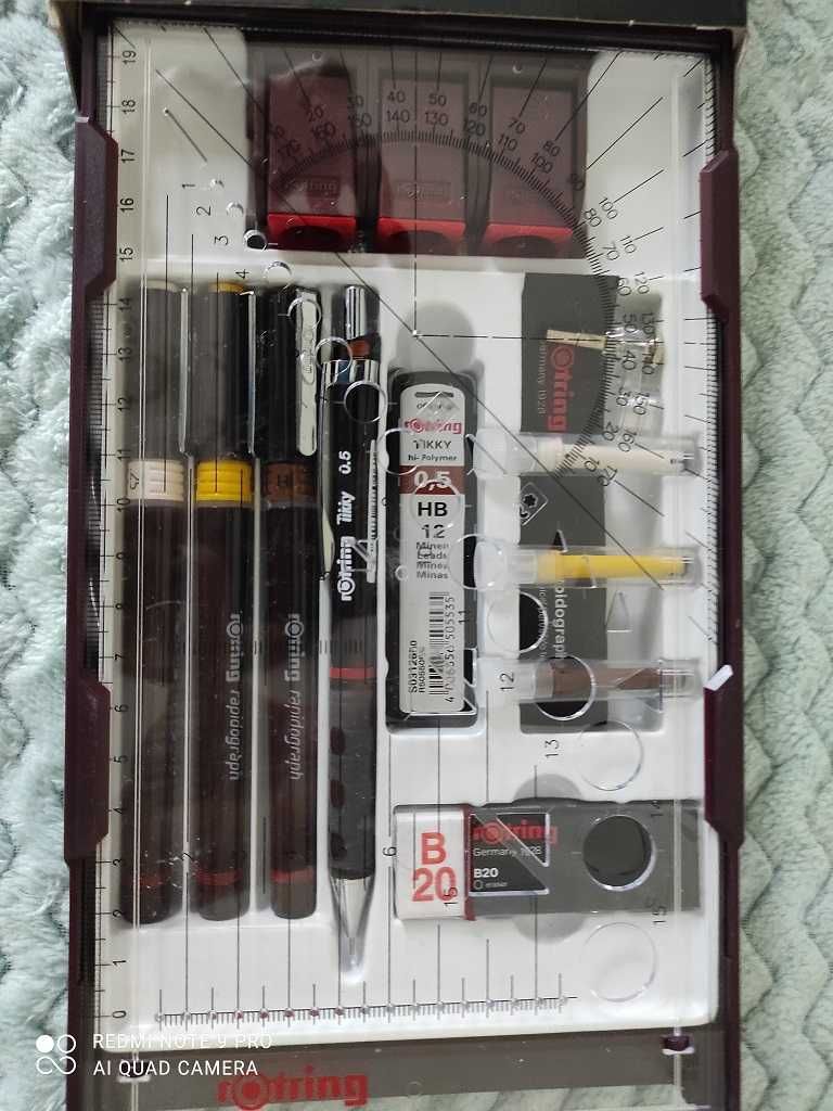 rotring germany 1928 college set , 9CT