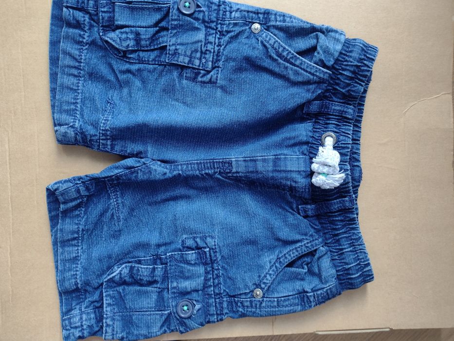 Spodenki + 3 koszulki na lato dla chłopca rozm 98